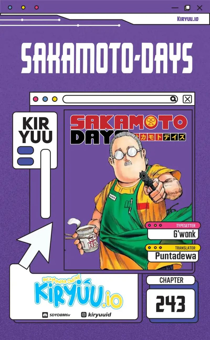 Sakamoto Days chapter 243