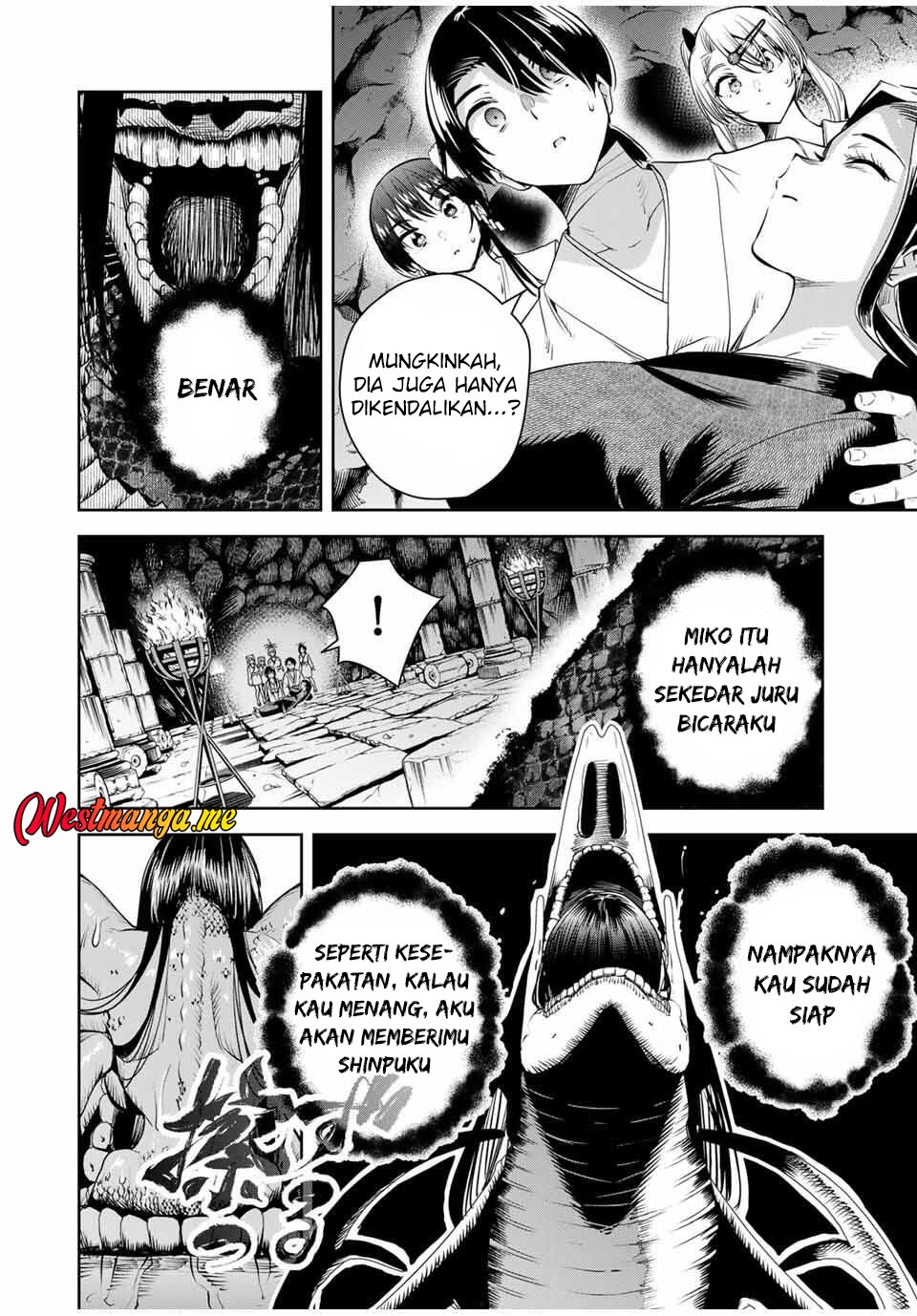 Sakigake no Hana Miko Chapter 55 Bahasa Indonesia