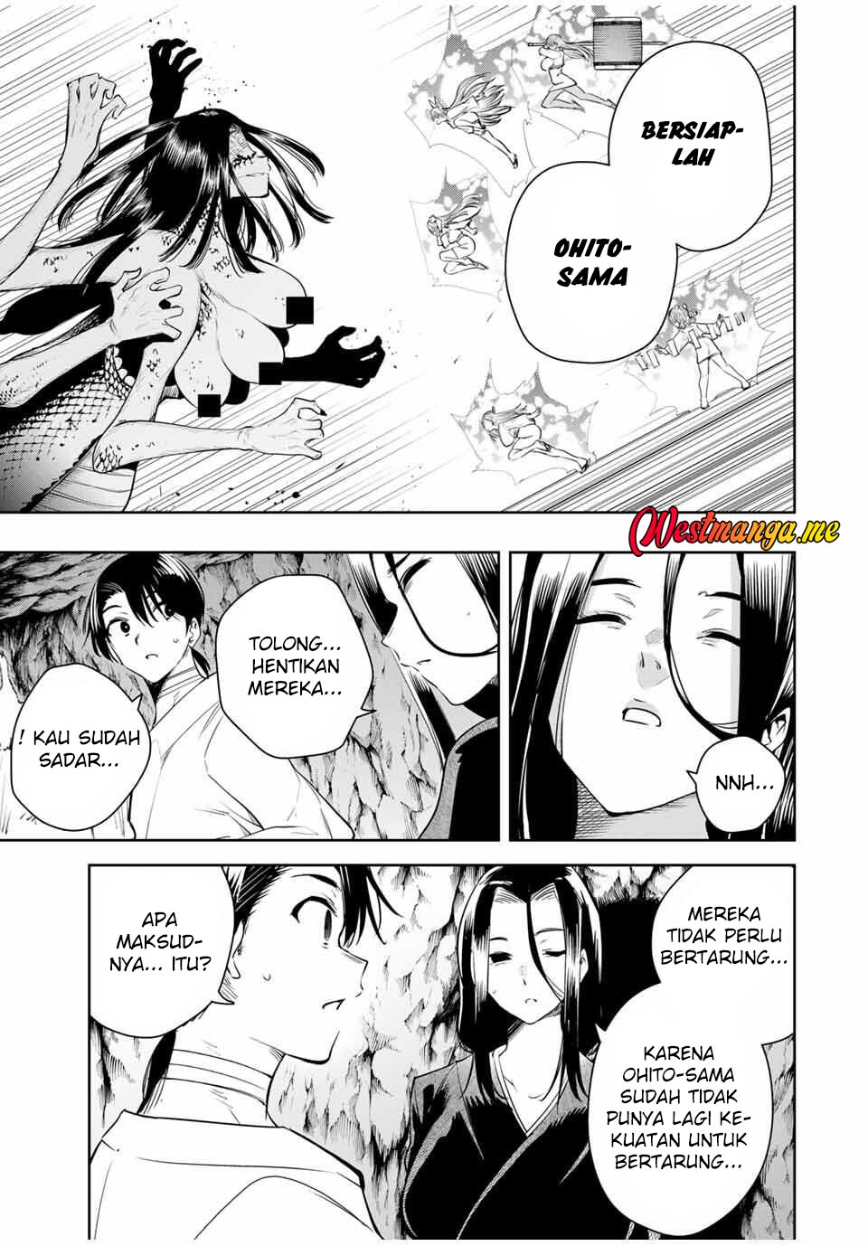 Sakigake no Hana Miko Chapter 55 Bahasa Indonesia