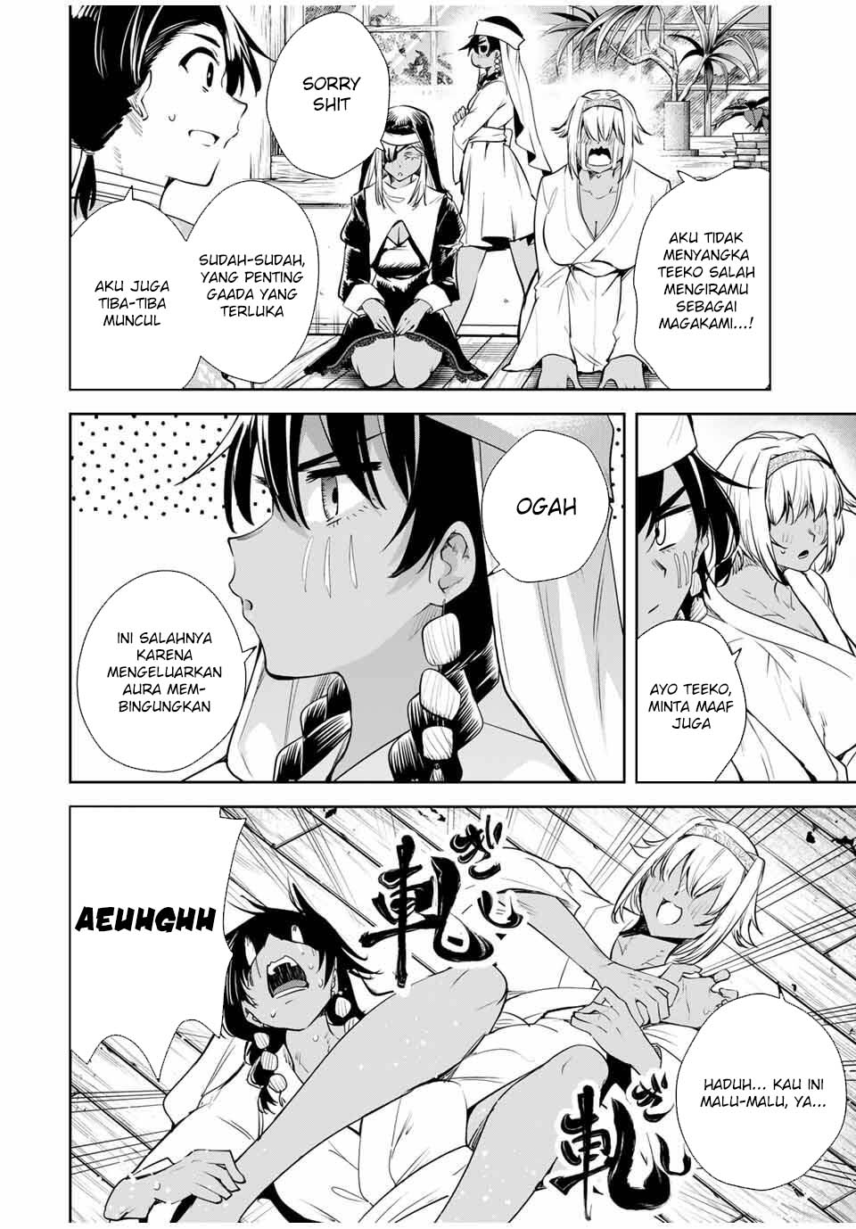 Sakigake no Hana Miko Chapter 58 Bahasa Indonesia