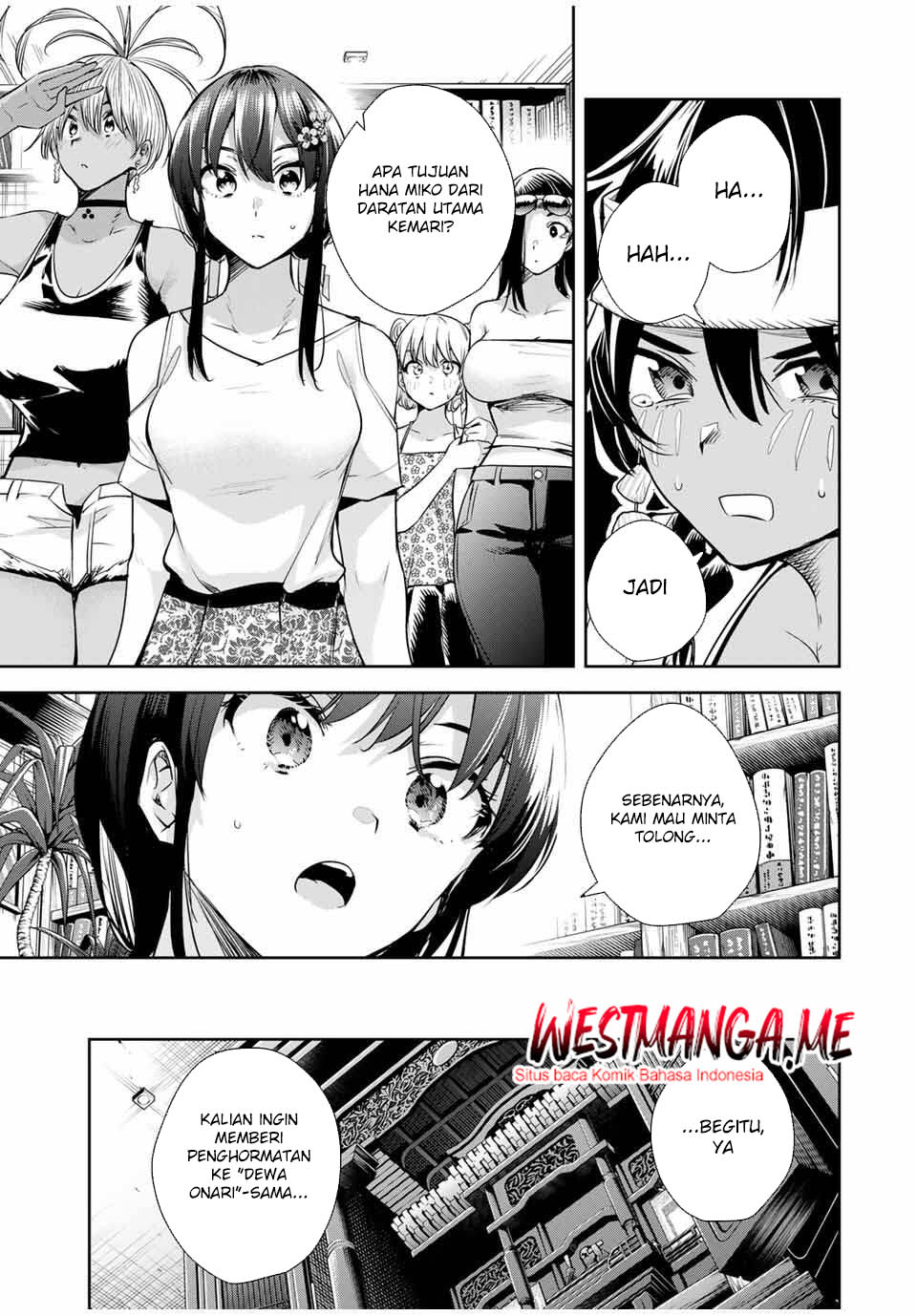 Sakigake no Hana Miko Chapter 58 Bahasa Indonesia