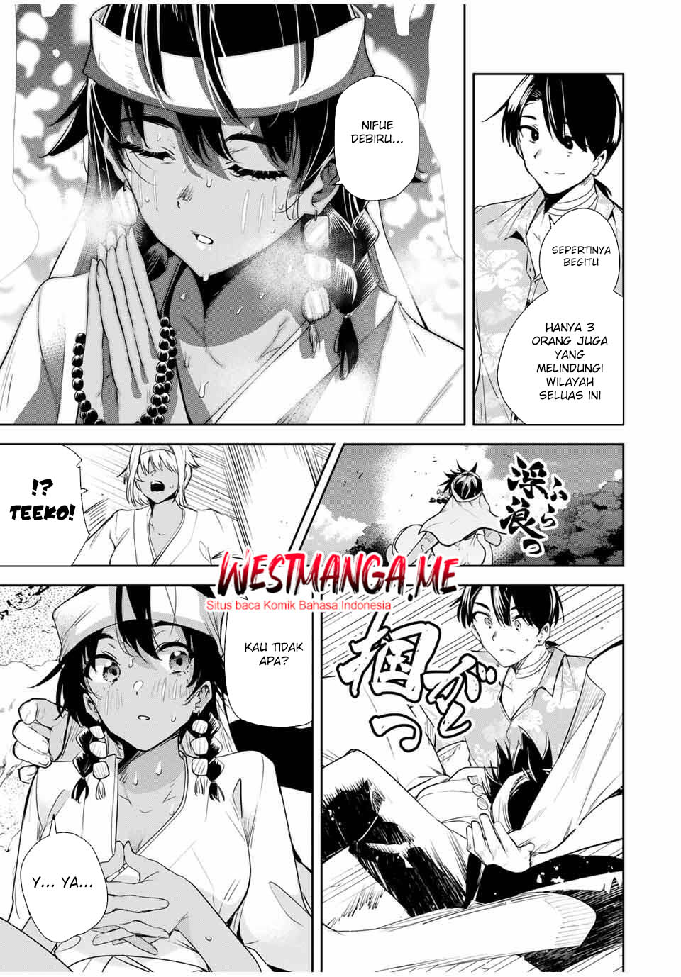Sakigake no Hana Miko Chapter 58 Bahasa Indonesia