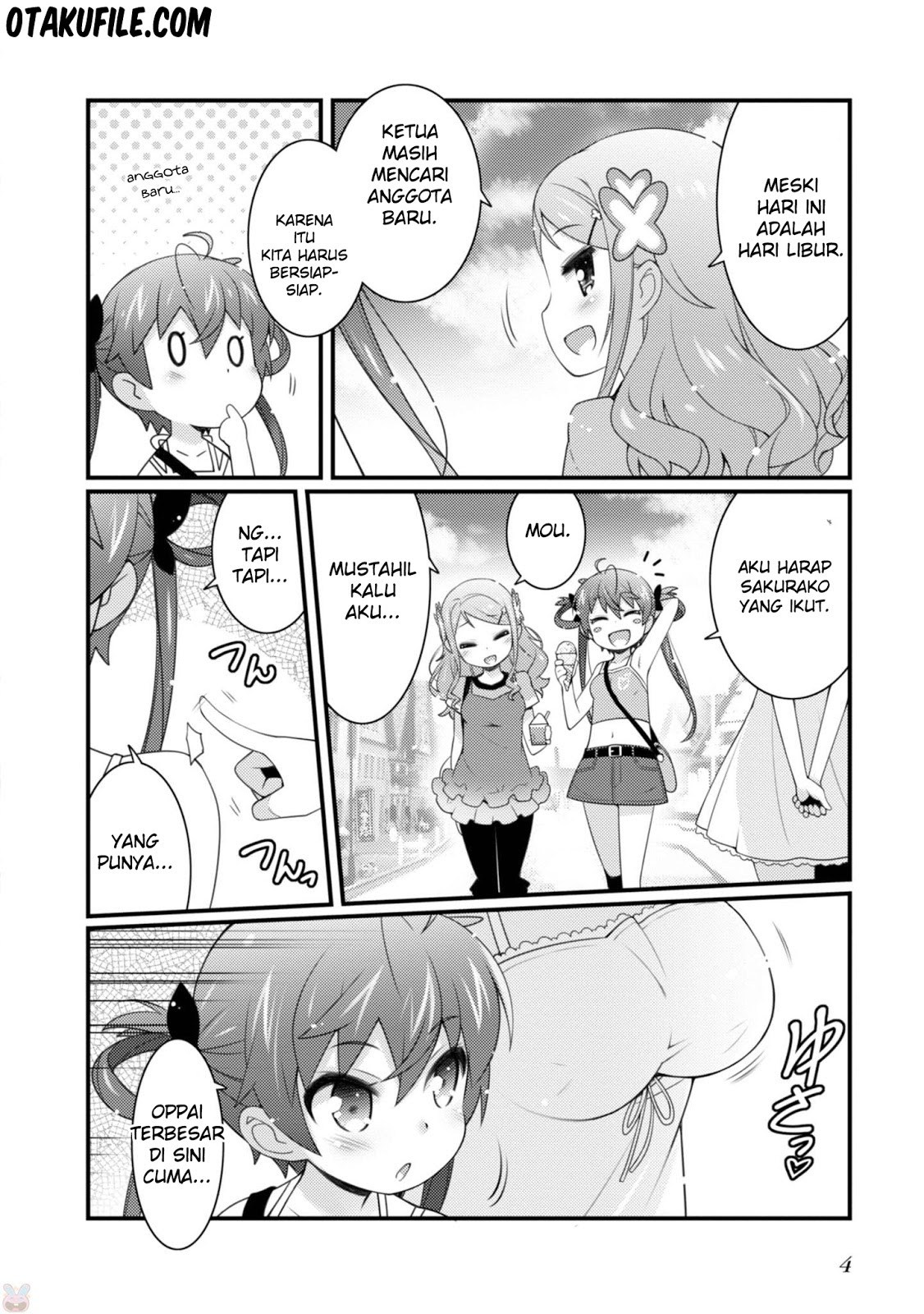 Sakura*Nadeshiko Chapter 14 Bahasa Indonesia