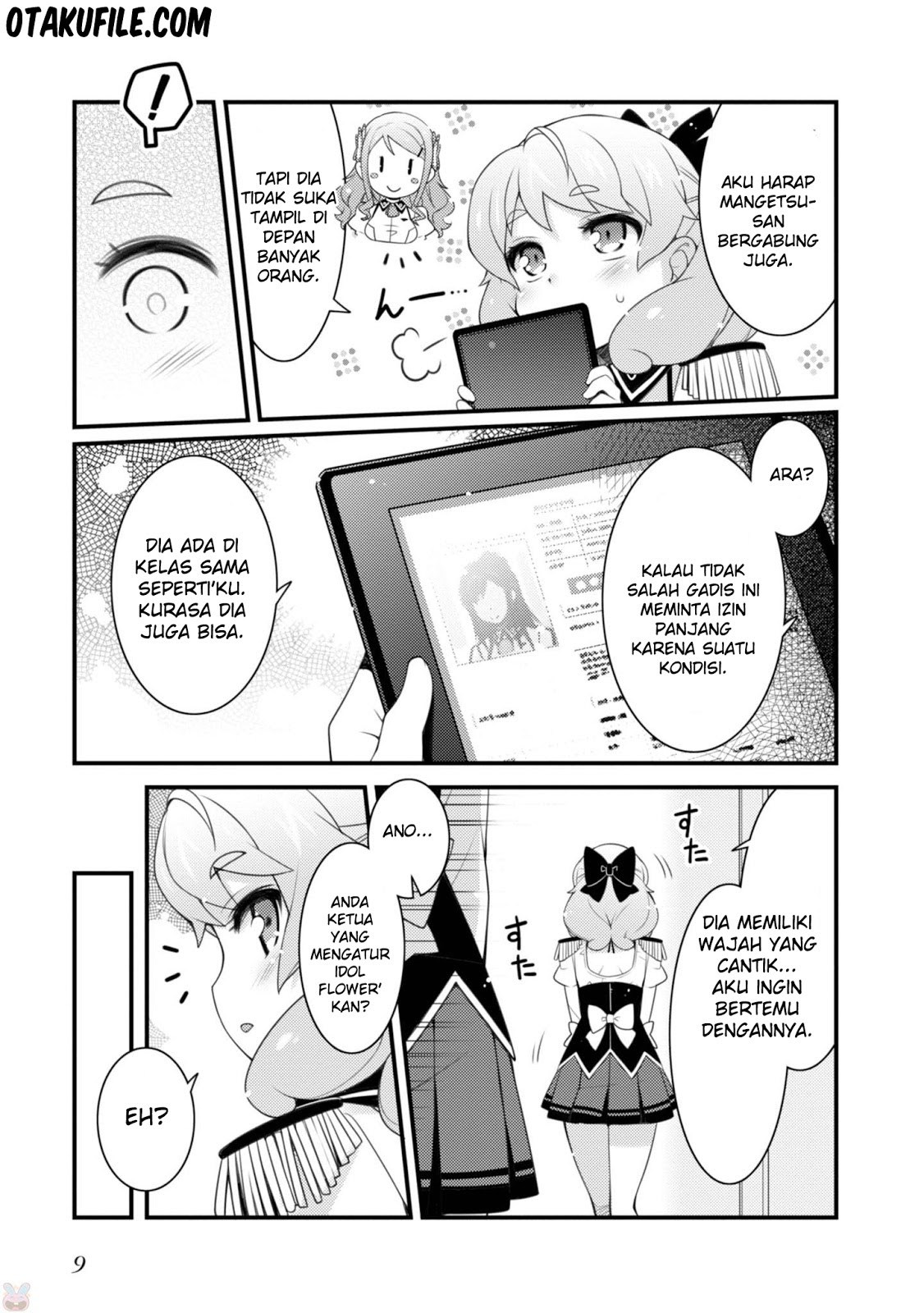 Sakura*Nadeshiko Chapter 14 Bahasa Indonesia