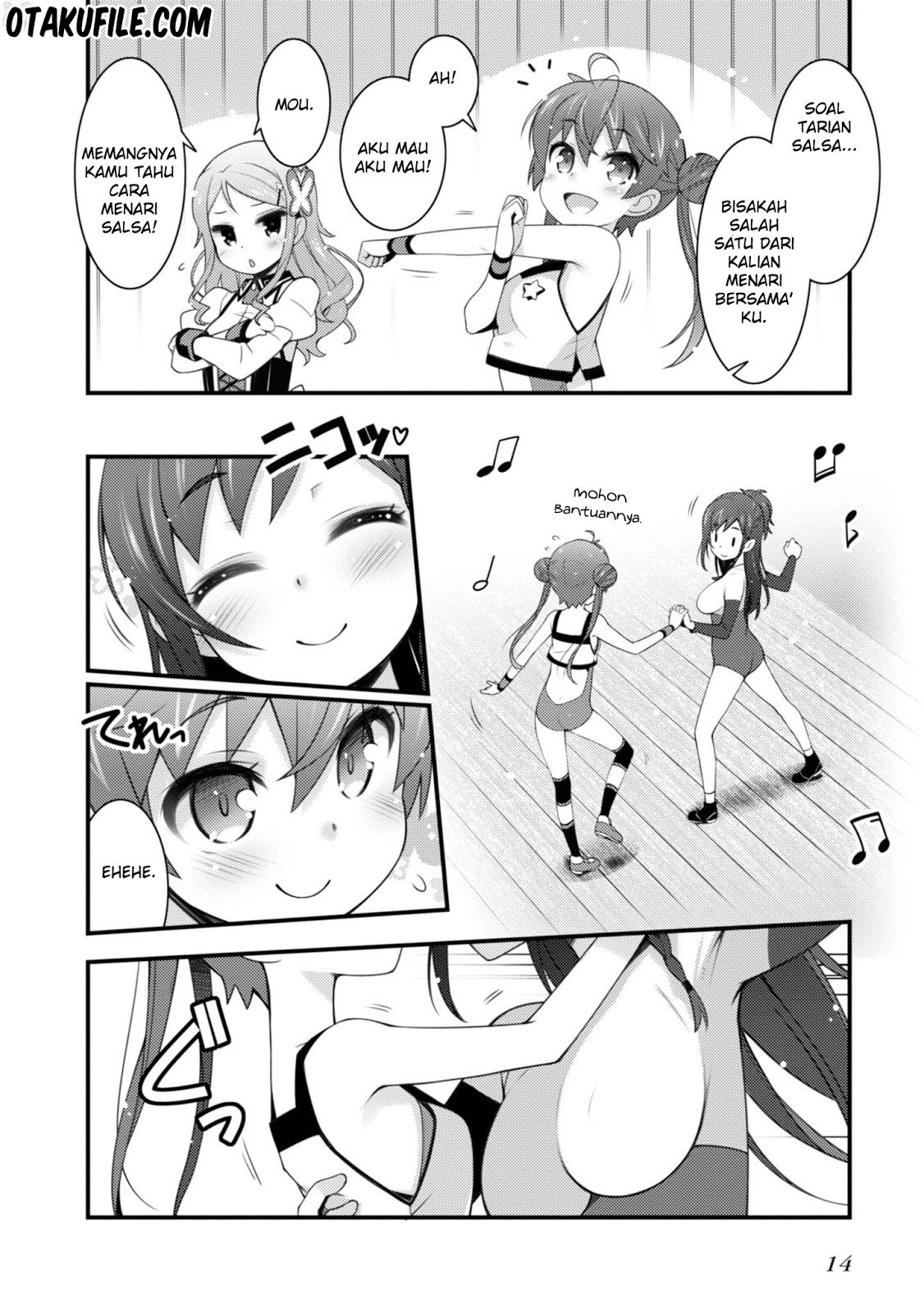 Sakura*Nadeshiko Chapter 14 Bahasa Indonesia