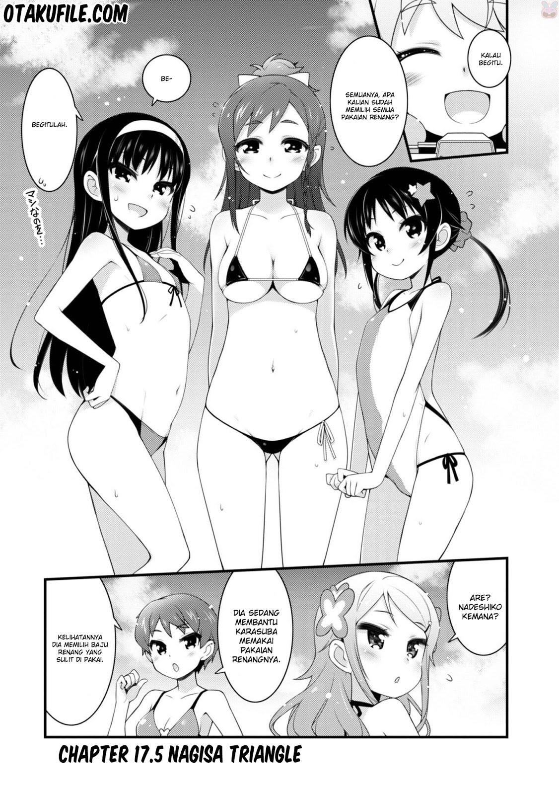 Sakura*Nadeshiko Chapter 17.5 Bahasa Indonesia