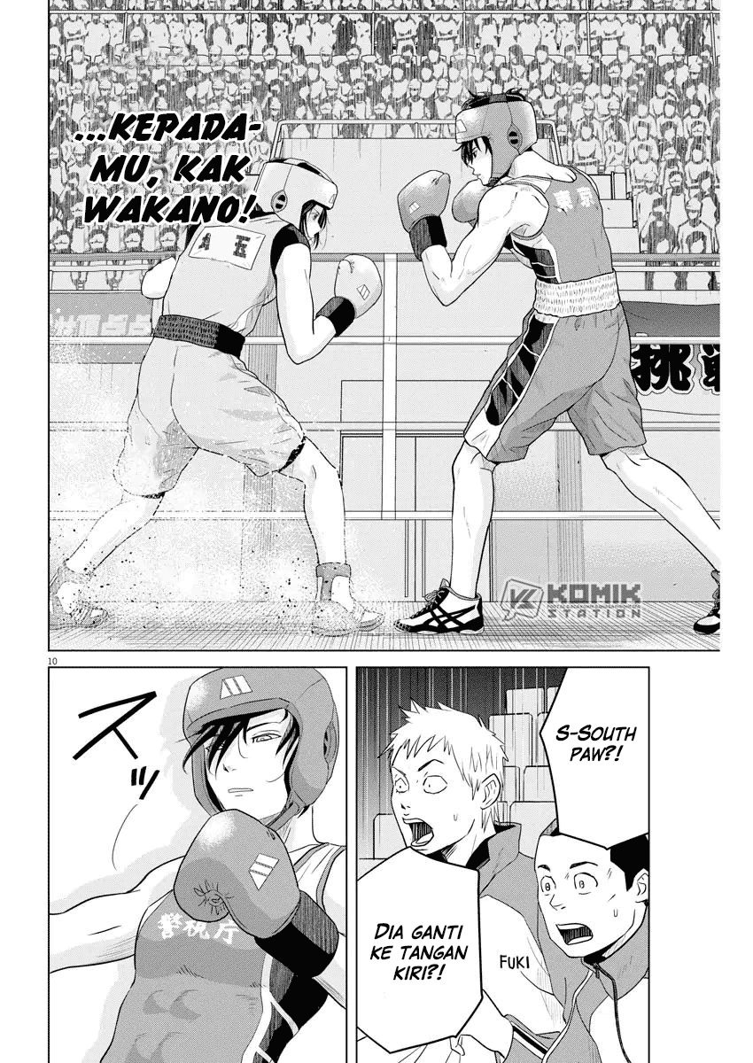 Saotome Senshu, Hitakakusu chapter 99