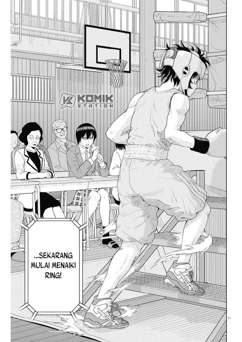 Saotome Senshu, Hitakakusu chapter 117