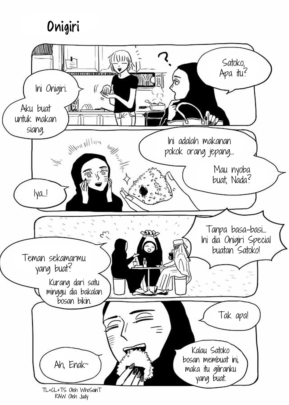 Satoko to Nada Chapter 32 Bahasa Indonesia