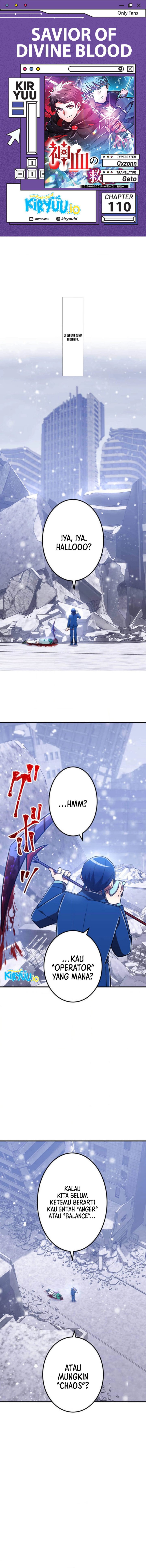 Savior of Divine Blood ~Draw Out 0.00000001% to Become the Strongest~ Chapter 110 Bahasa Indonesia