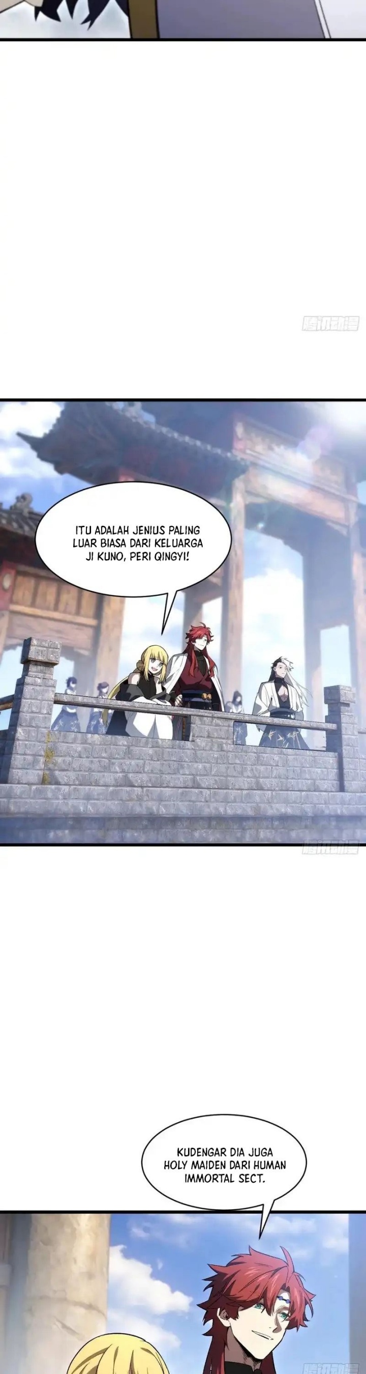 Scoring the Sacred Body of the Ancients from the Get-go Chapter 127 Bahasa Indonesia