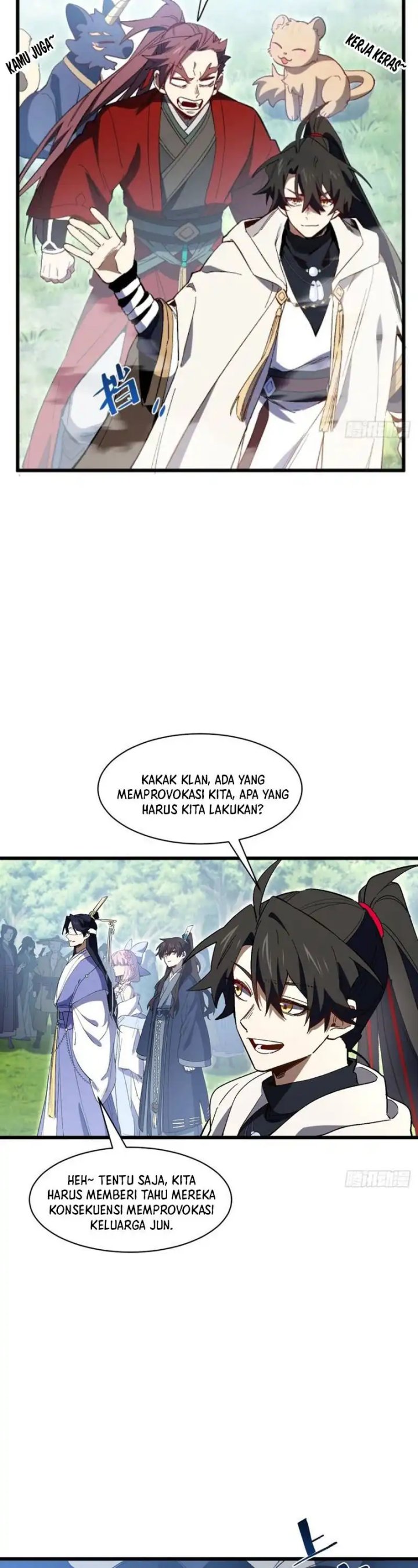 Scoring the Sacred Body of the Ancients from the Get-go Chapter 129 Bahasa Indonesia