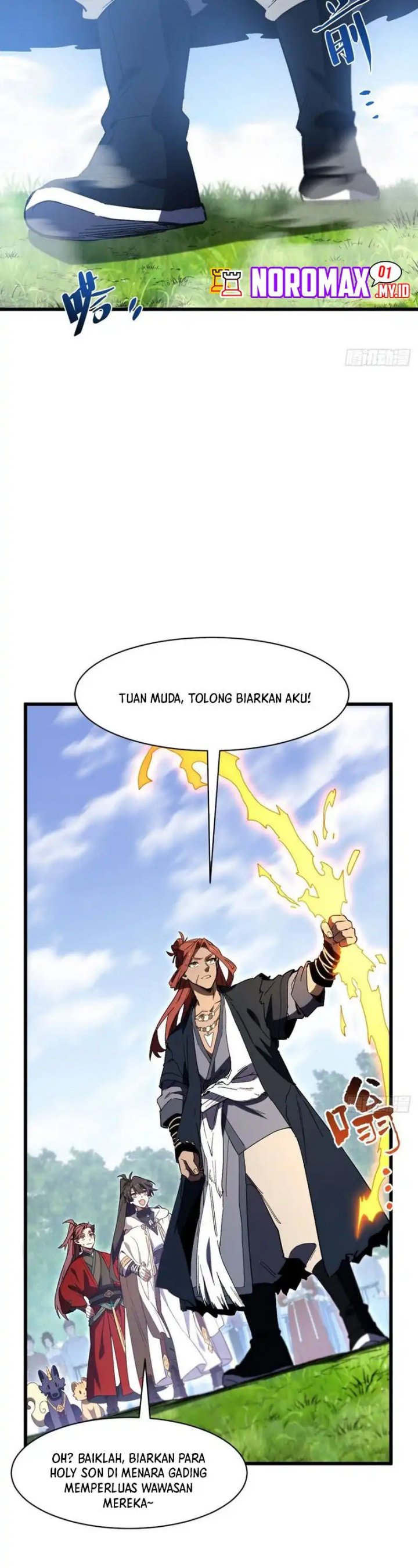 Scoring the Sacred Body of the Ancients from the Get-go Chapter 129 Bahasa Indonesia