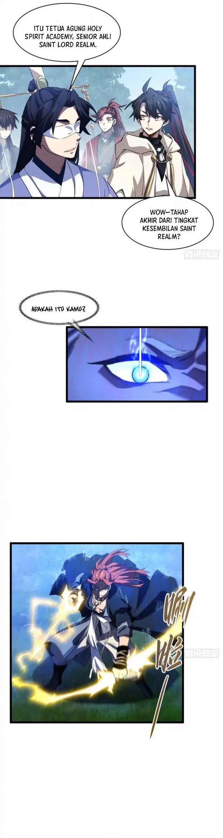 Scoring the Sacred Body of the Ancients from the Get-go Chapter 129 Bahasa Indonesia