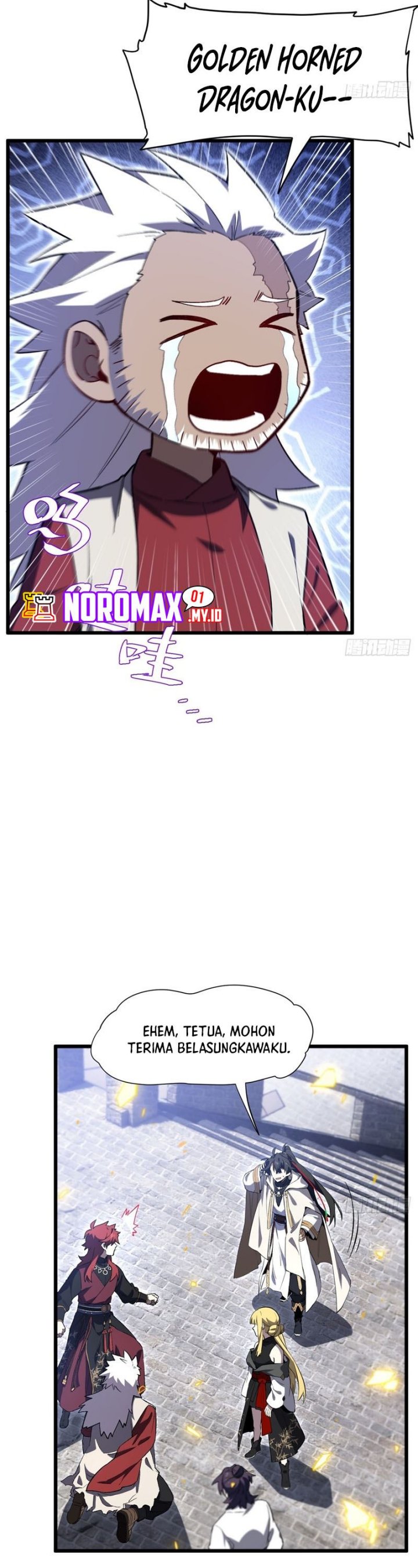 Scoring the Sacred Body of the Ancients from the Get-go Chapter 131 Bahasa Indonesia