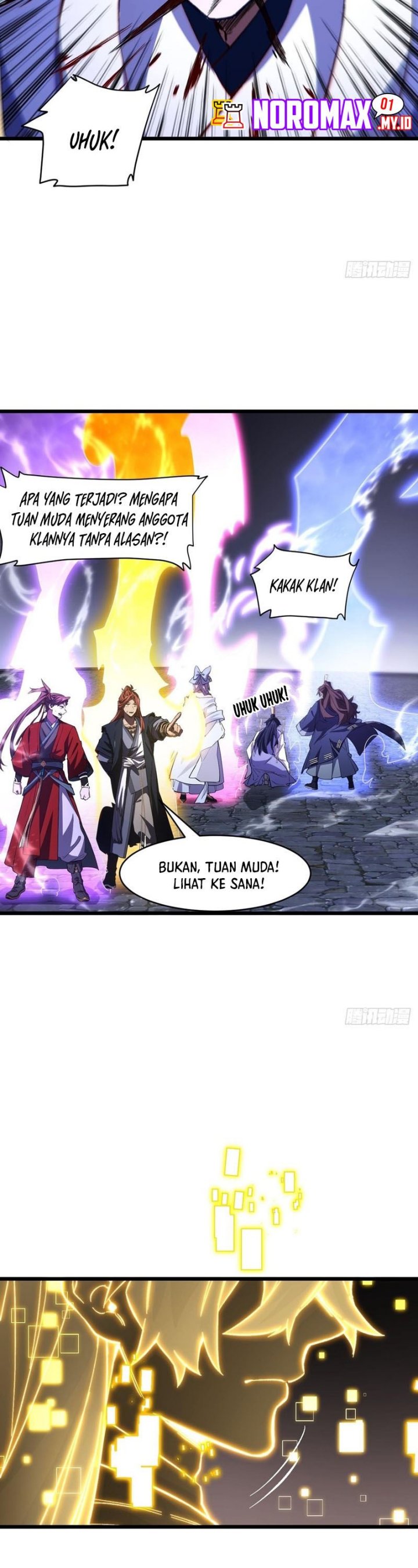 Scoring the Sacred Body of the Ancients from the Get-go Chapter 133 Bahasa Indonesia