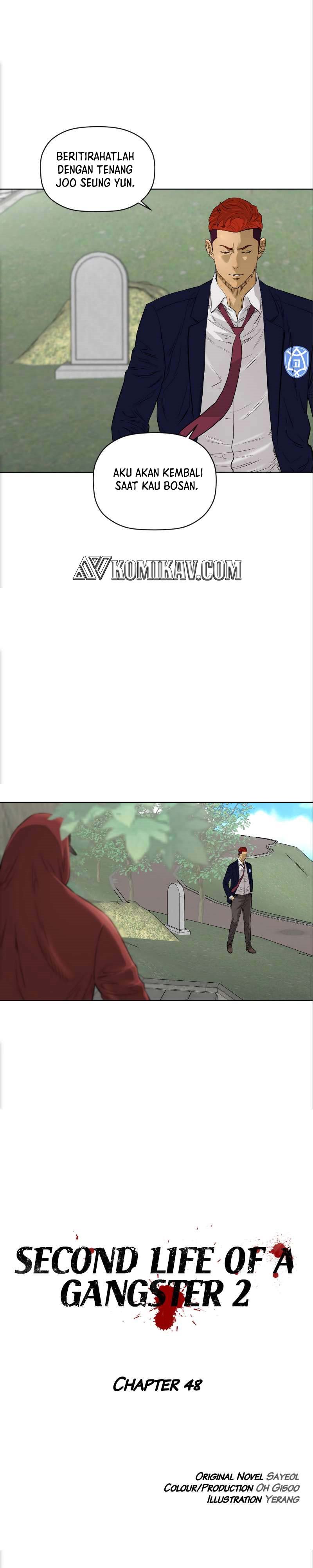 Second Life of a Gangster Chapter 99 Bahasa Indonesia