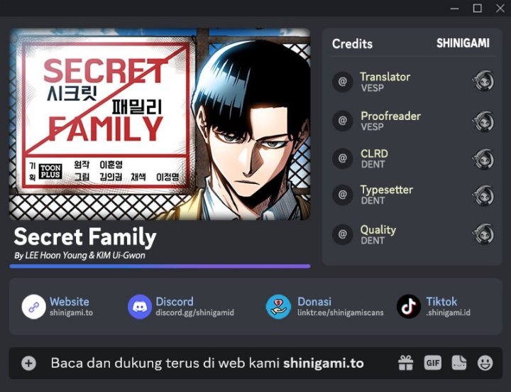 Secret Family chapter 25