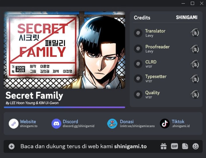 Secret Family chapter 27