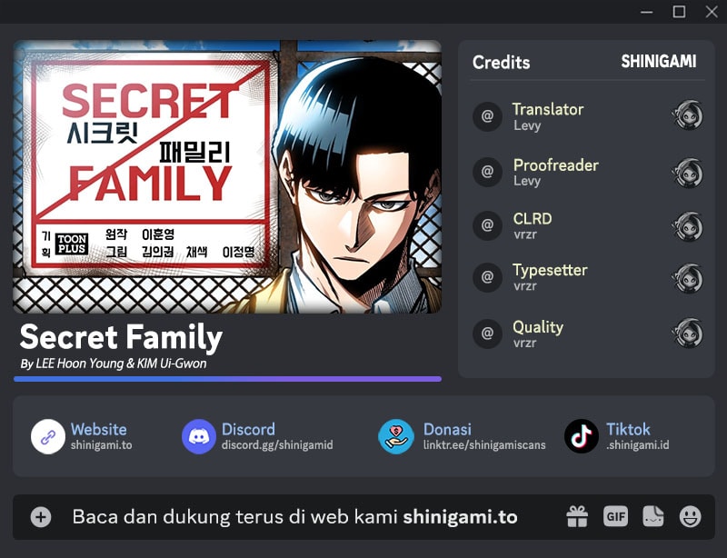Secret Family Chapter 34 Bahasa Indonesia