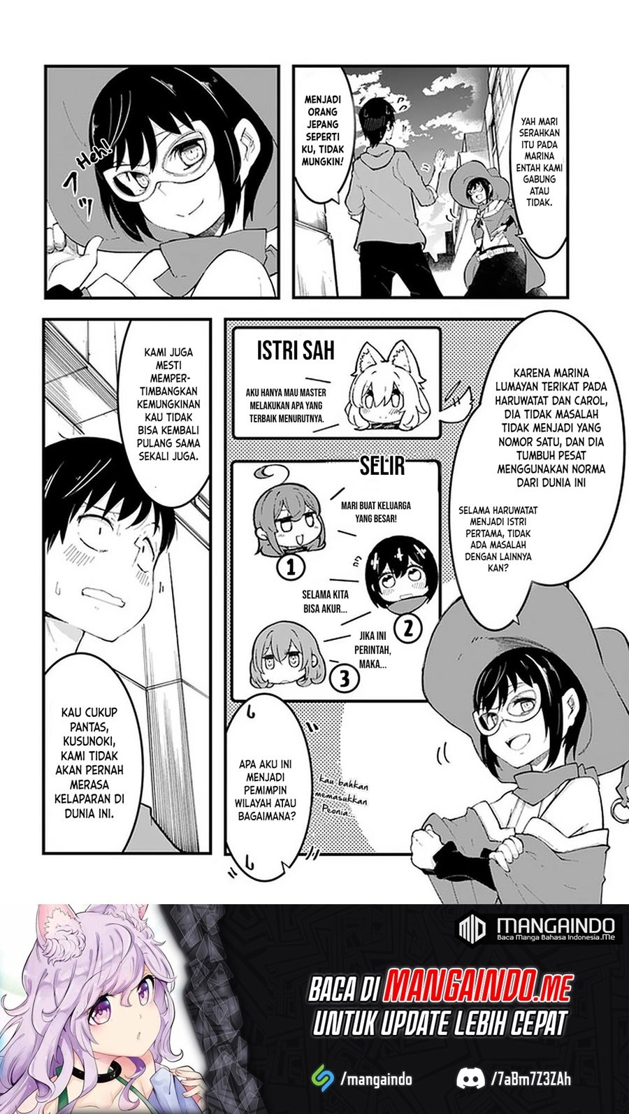 Seichou Cheat de Nandemo Dekiru you Chapter 46 Bahasa Indonesia