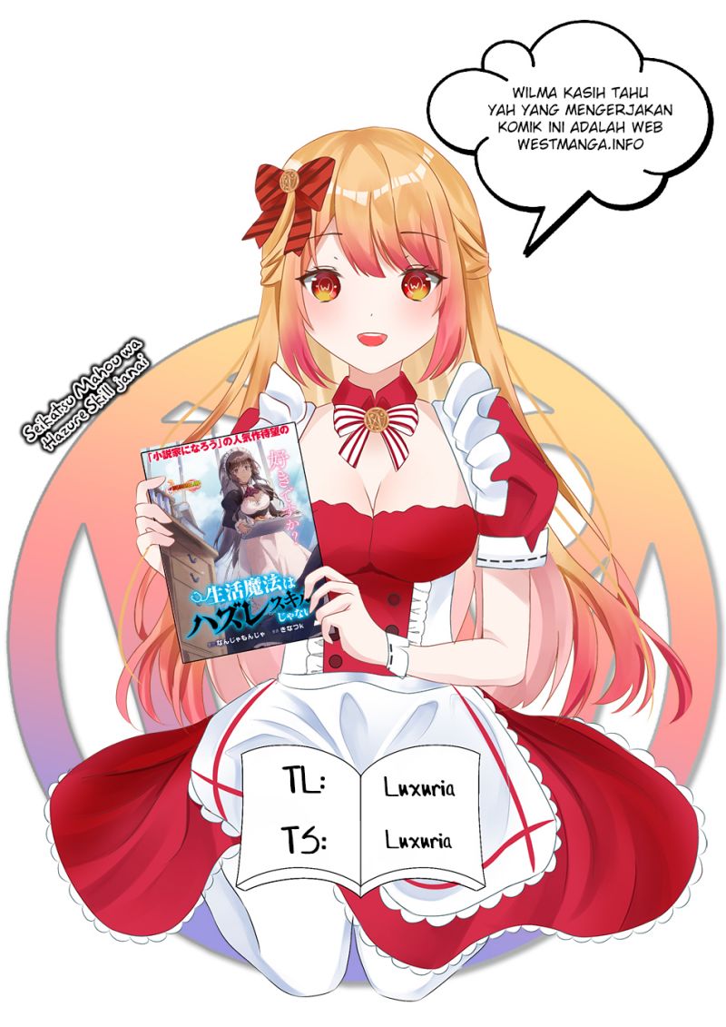 Seikatsu Mahou Wa Hazure Skill janai Chapter 03.3 Bahasa Indonesia