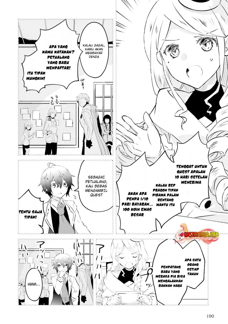 Seikatsu Mahou Wa Hazure Skill janai Chapter 03.3 Bahasa Indonesia