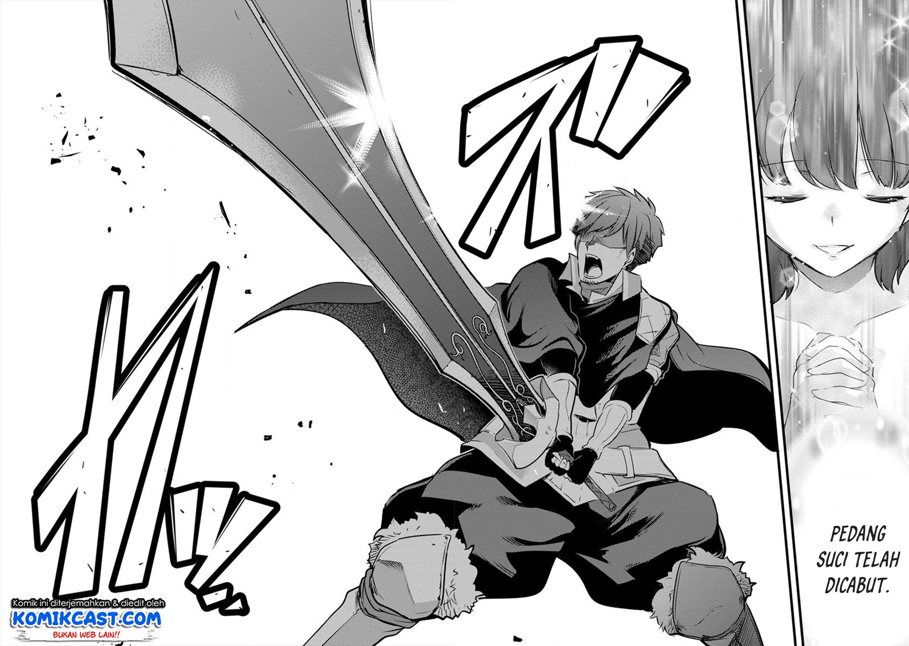 Seiken Shoujo Densetsu Intai Magiwa no Ossan Boukensha, Seiken wo Nuite Eiyuu ni Naru chapter 2