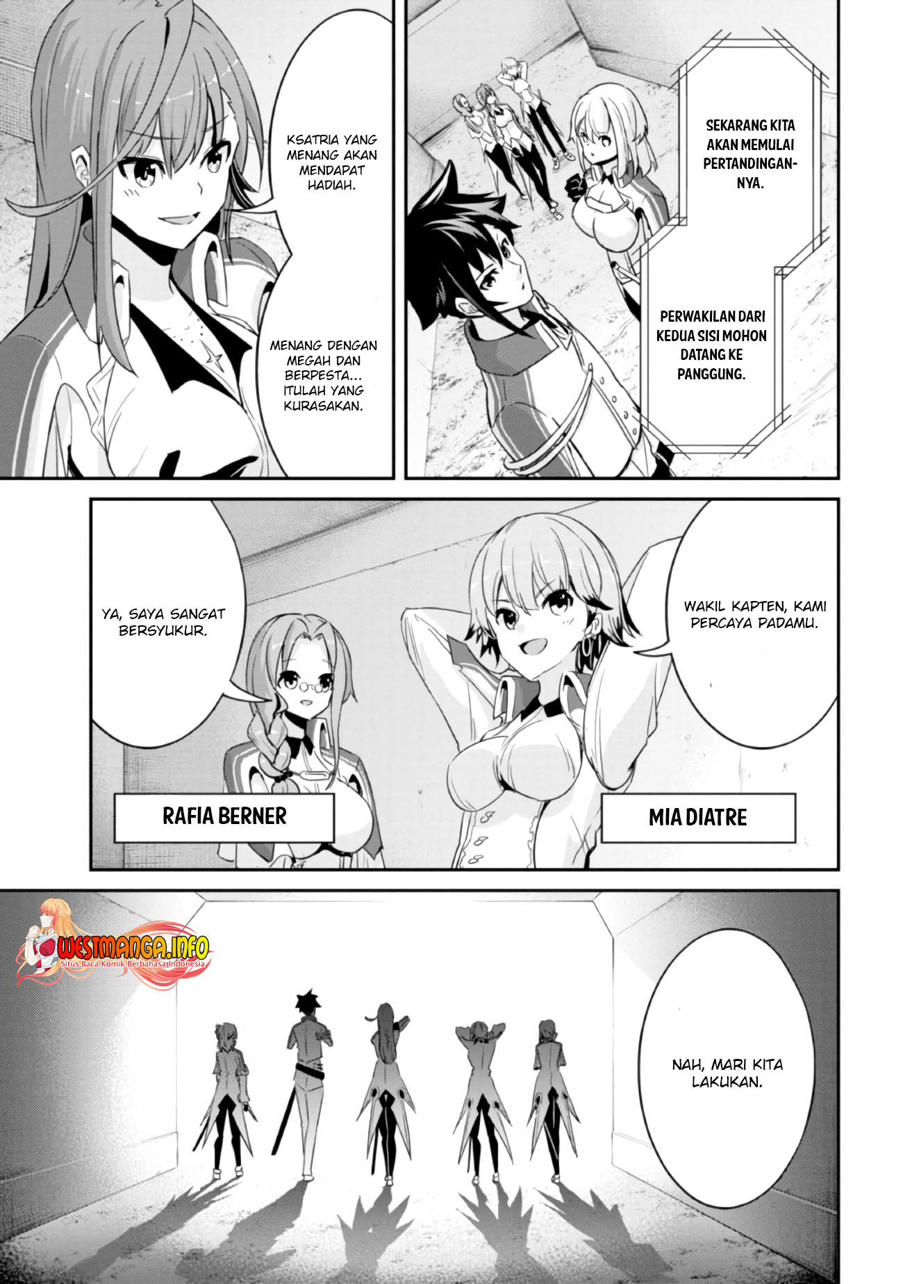 Seikishi ni Natta kedo Danchou no Oppai ga Sugosugite Kokoro ga Kiyomerarenai Chapter 07 Bahasa Indonesia