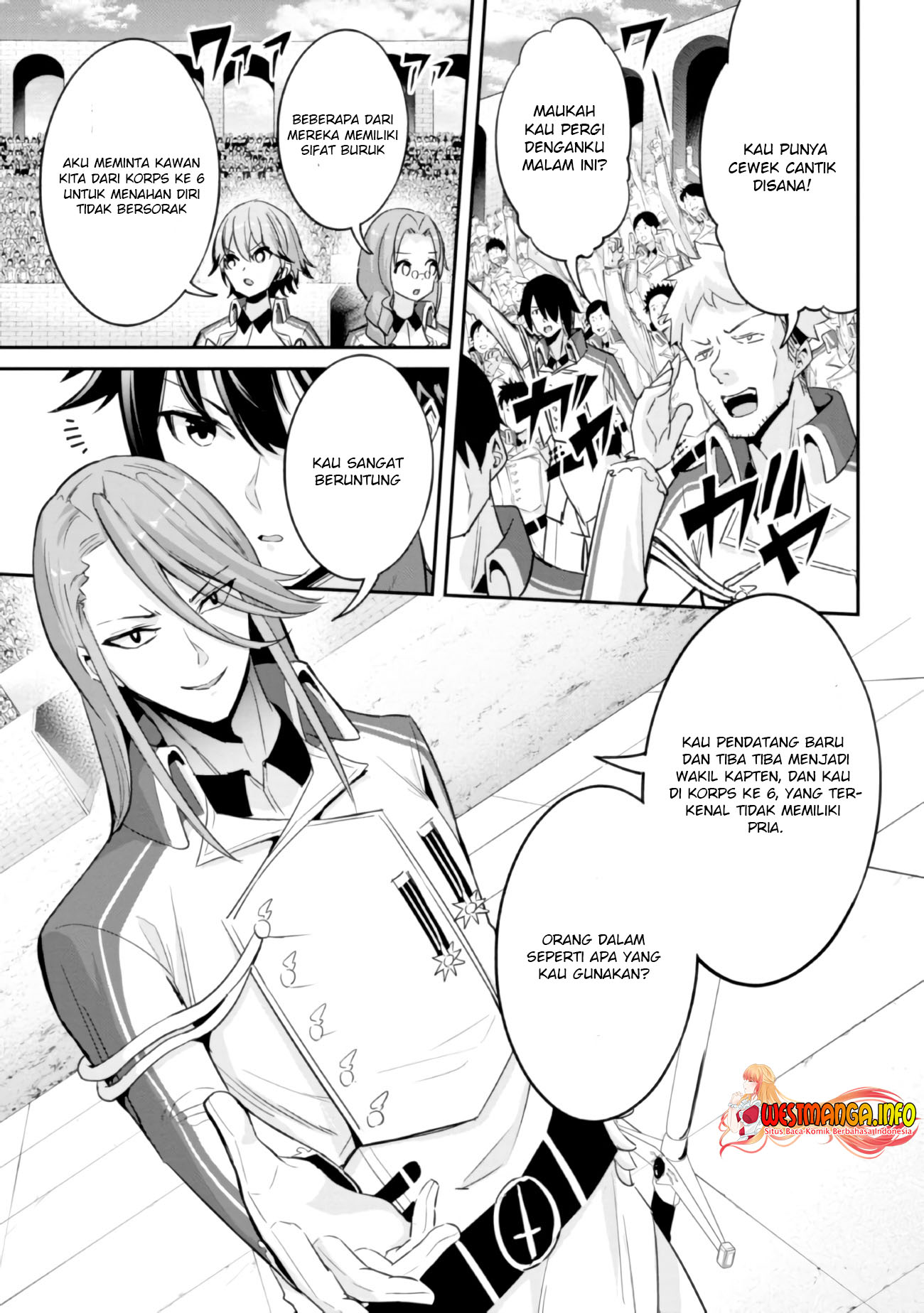 Seikishi ni Natta kedo Danchou no Oppai ga Sugosugite Kokoro ga Kiyomerarenai Chapter 07 Bahasa Indonesia