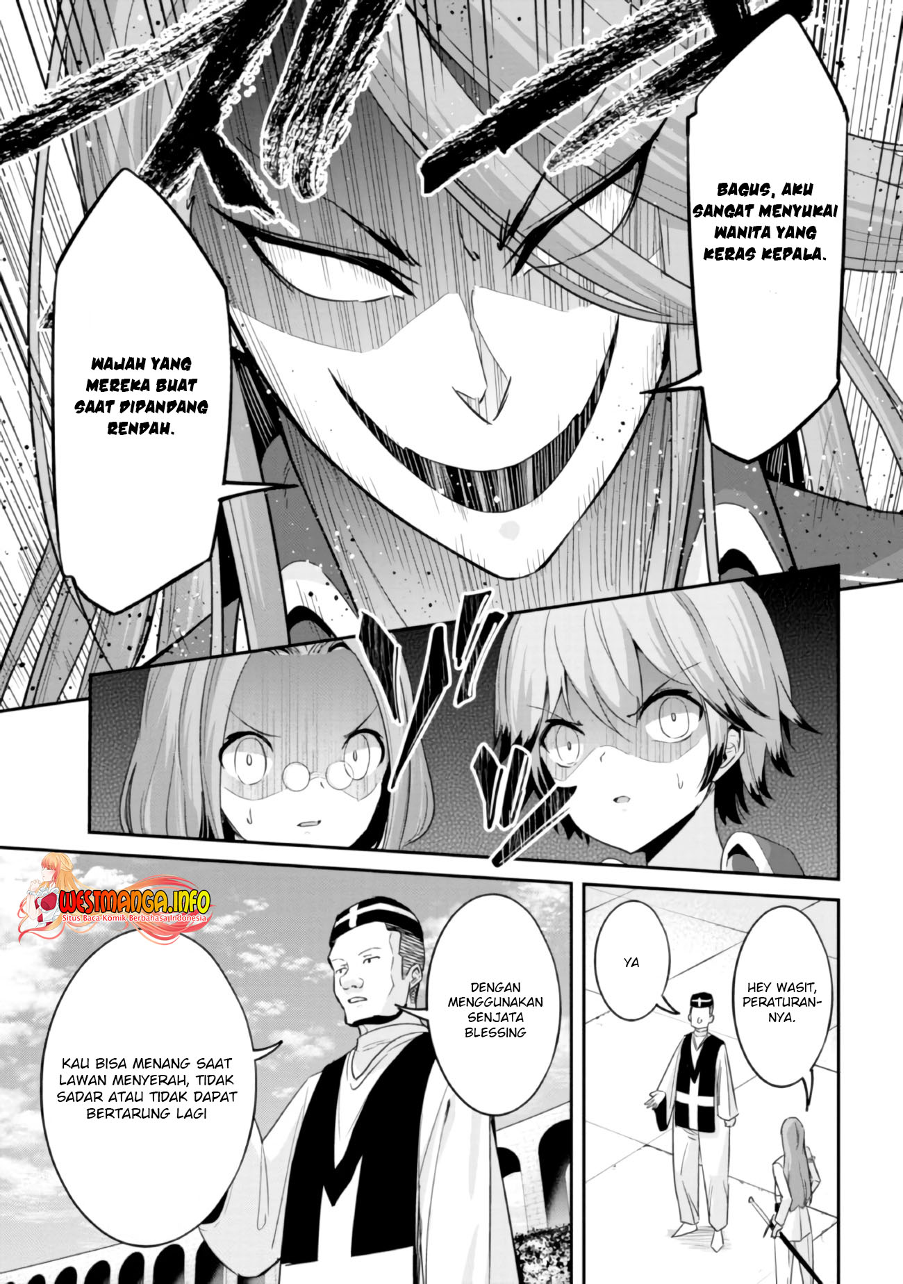 Seikishi ni Natta kedo Danchou no Oppai ga Sugosugite Kokoro ga Kiyomerarenai Chapter 07 Bahasa Indonesia