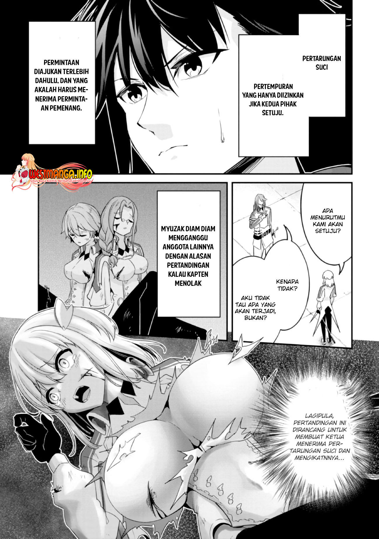 Seikishi ni Natta kedo Danchou no Oppai ga Sugosugite Kokoro ga Kiyomerarenai Chapter 07 Bahasa Indonesia
