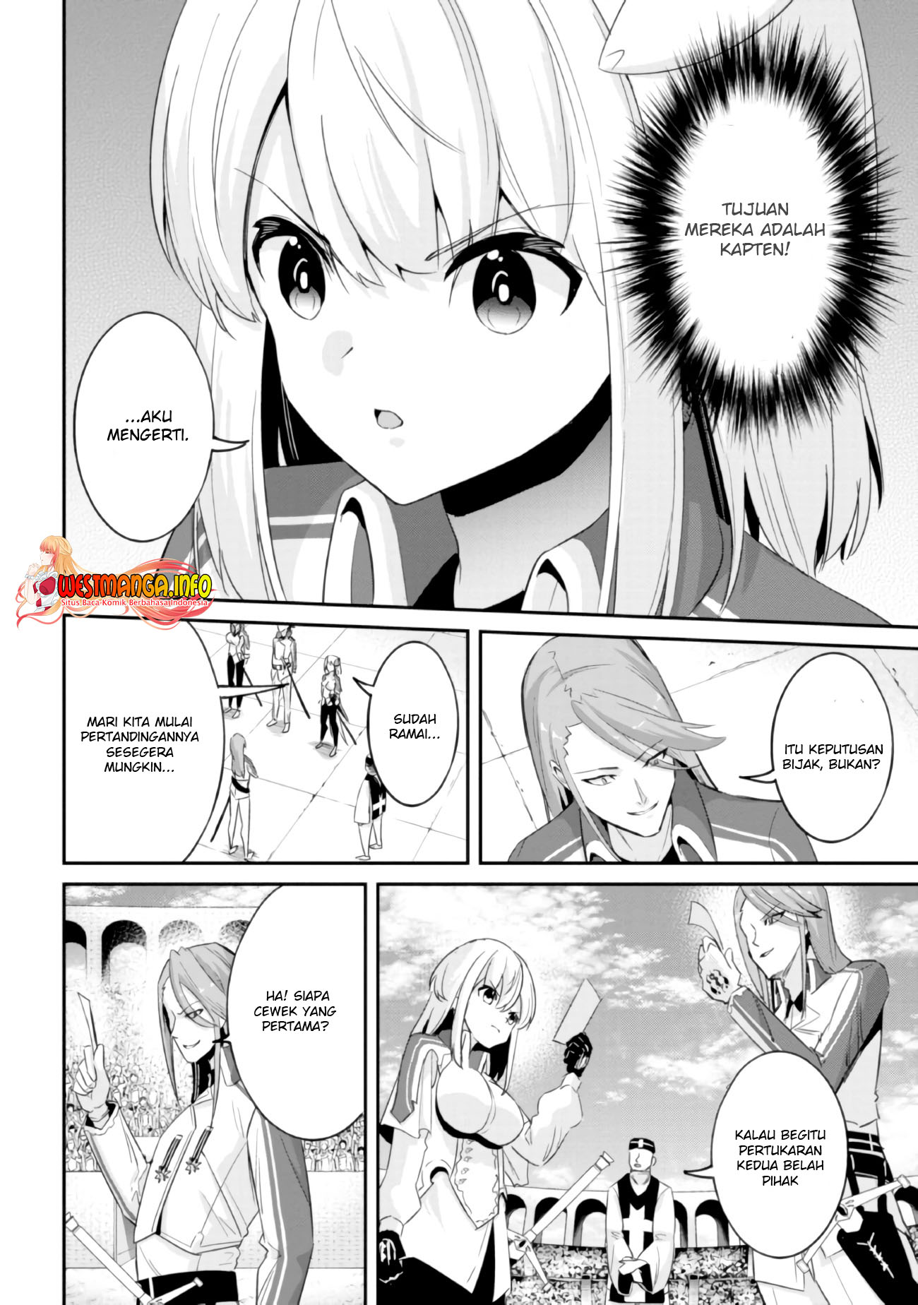 Seikishi ni Natta kedo Danchou no Oppai ga Sugosugite Kokoro ga Kiyomerarenai Chapter 07 Bahasa Indonesia