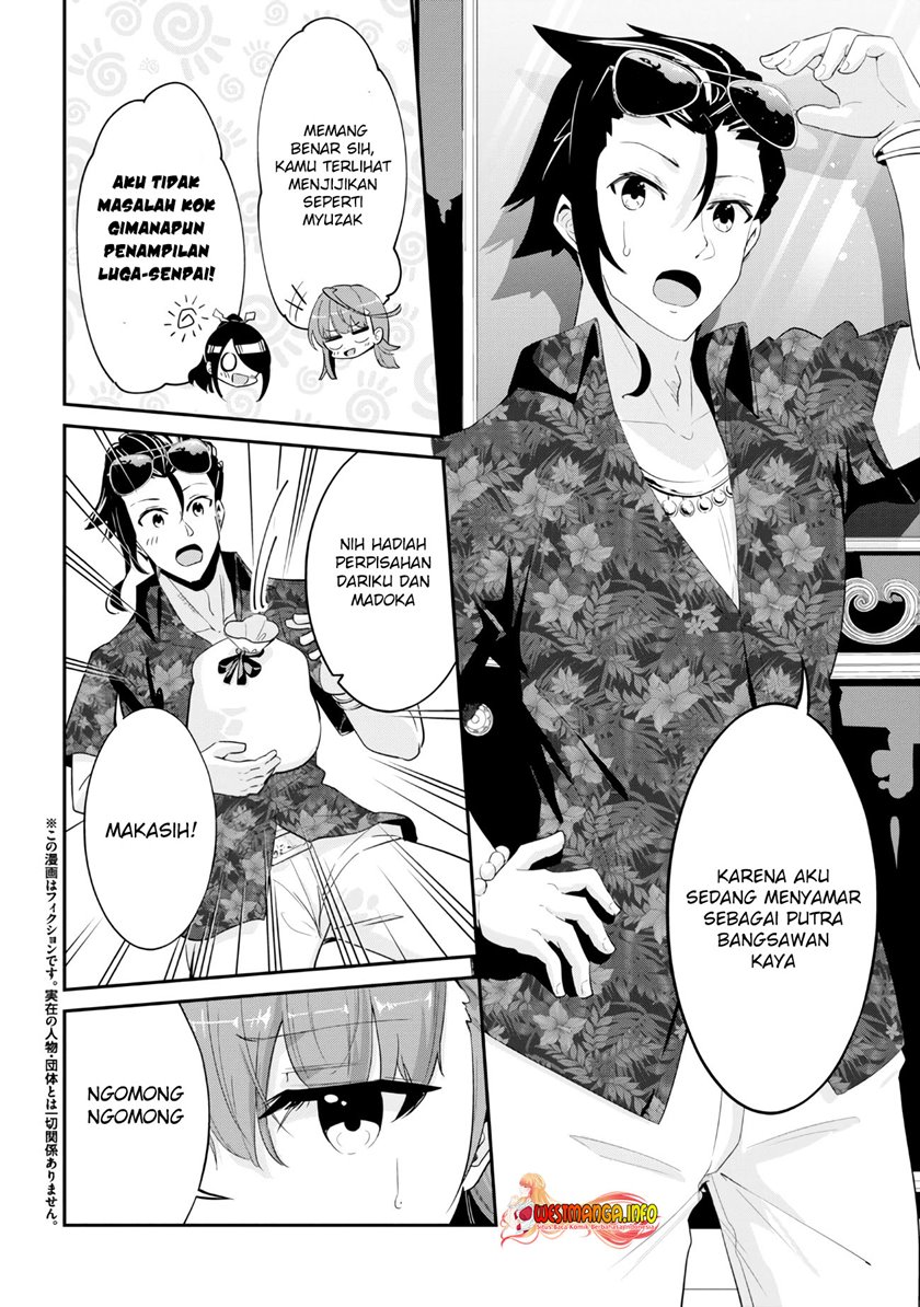 Seikishi ni Natta kedo Danchou no Oppai ga Sugosugite Kokoro ga Kiyomerarenai Chapter 19.1 Bahasa Indonesia