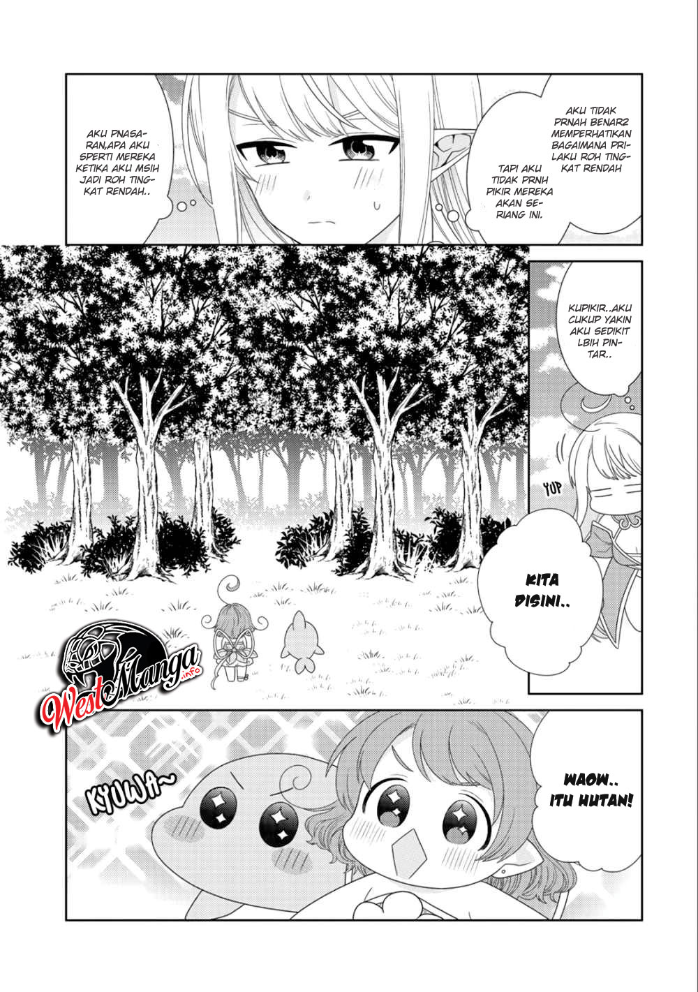 Seirei-tachi no Rakuen to Risou no Isekai Seikatsu chapter 13