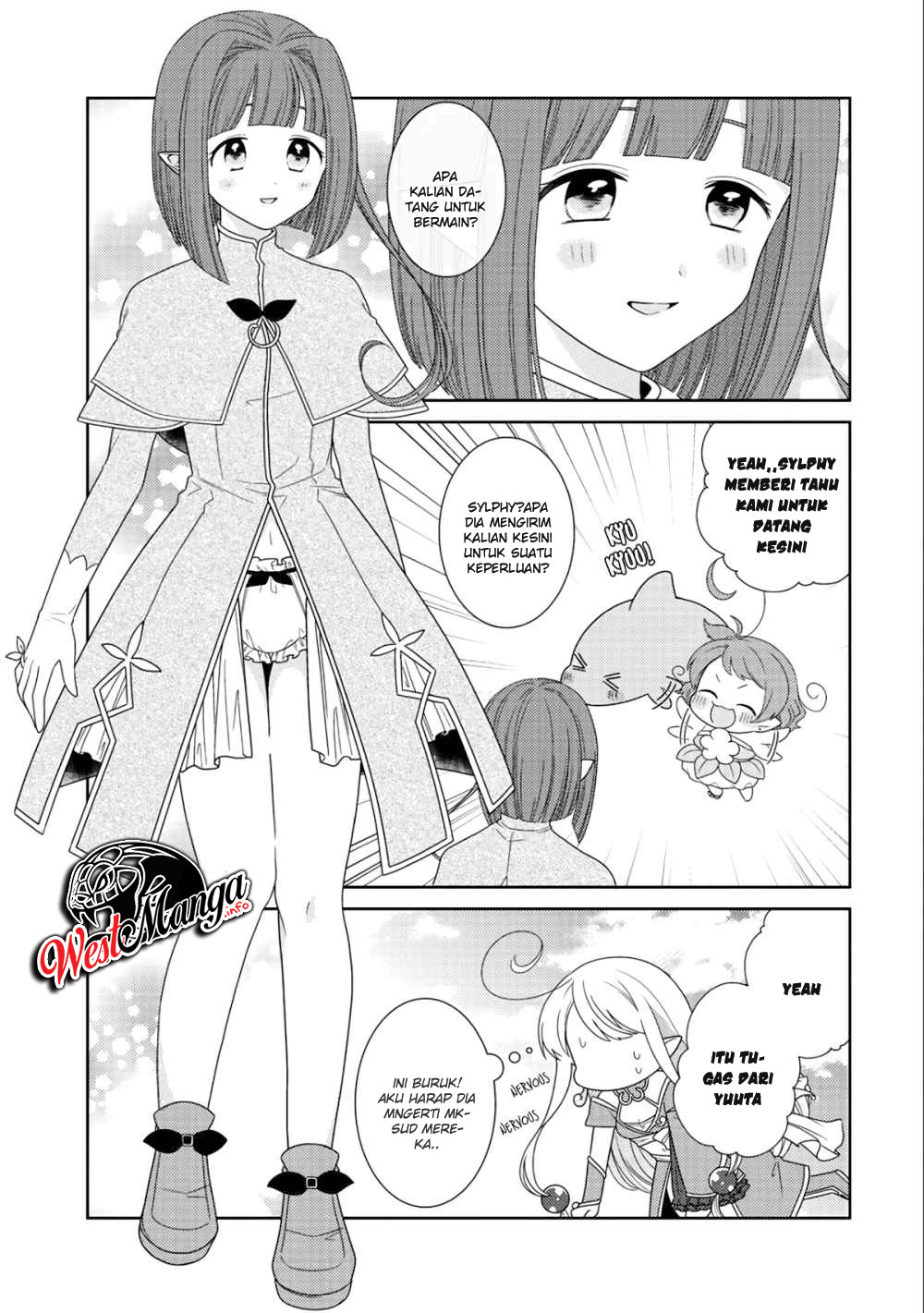 Seirei-tachi no Rakuen to Risou no Isekai Seikatsu chapter 13