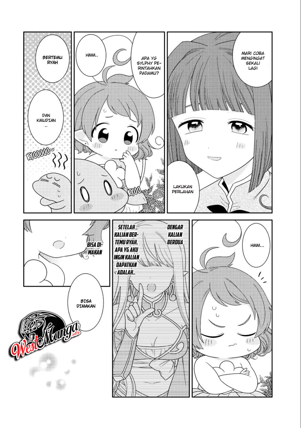 Seirei-tachi no Rakuen to Risou no Isekai Seikatsu chapter 13
