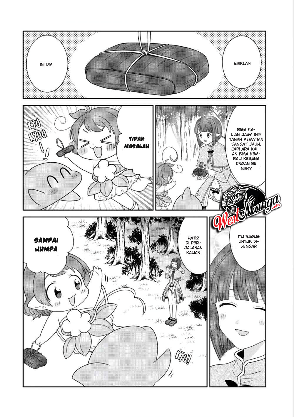 Seirei-tachi no Rakuen to Risou no Isekai Seikatsu chapter 13
