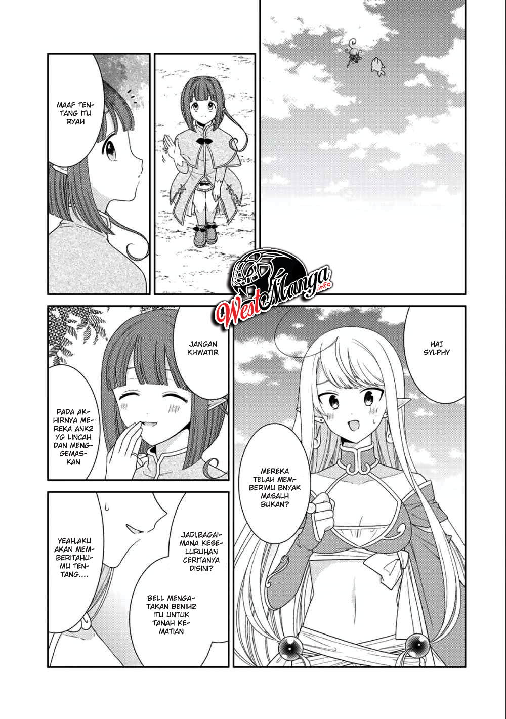 Seirei-tachi no Rakuen to Risou no Isekai Seikatsu chapter 13