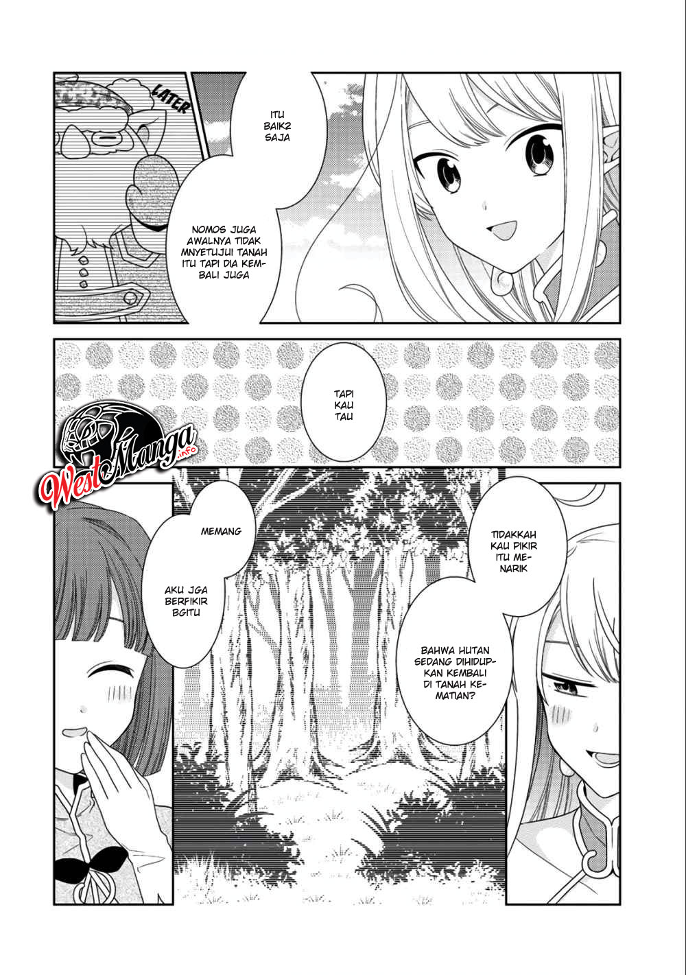 Seirei-tachi no Rakuen to Risou no Isekai Seikatsu chapter 13