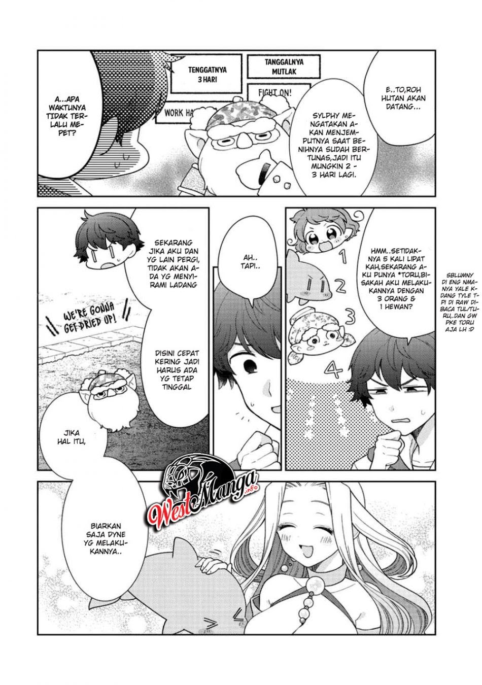Seirei-tachi no Rakuen to Risou no Isekai Seikatsu Chapter 15 Bahasa Indonesia