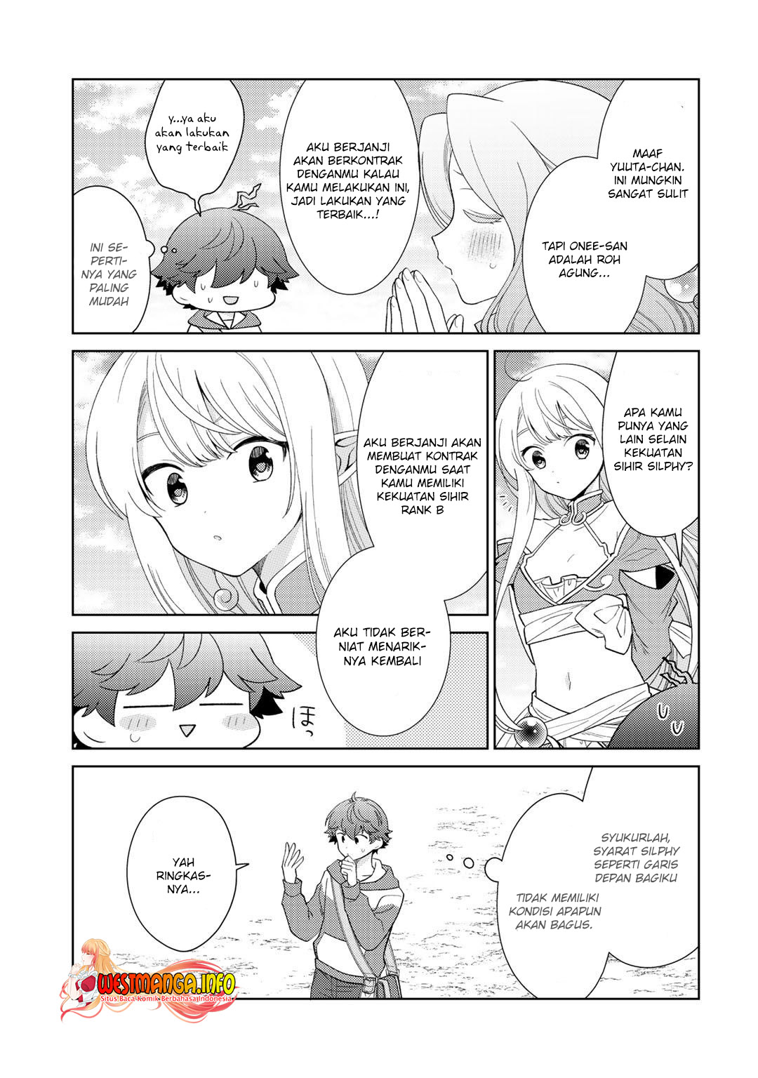 Seirei-tachi no Rakuen to Risou no Isekai Seikatsu chapter 24