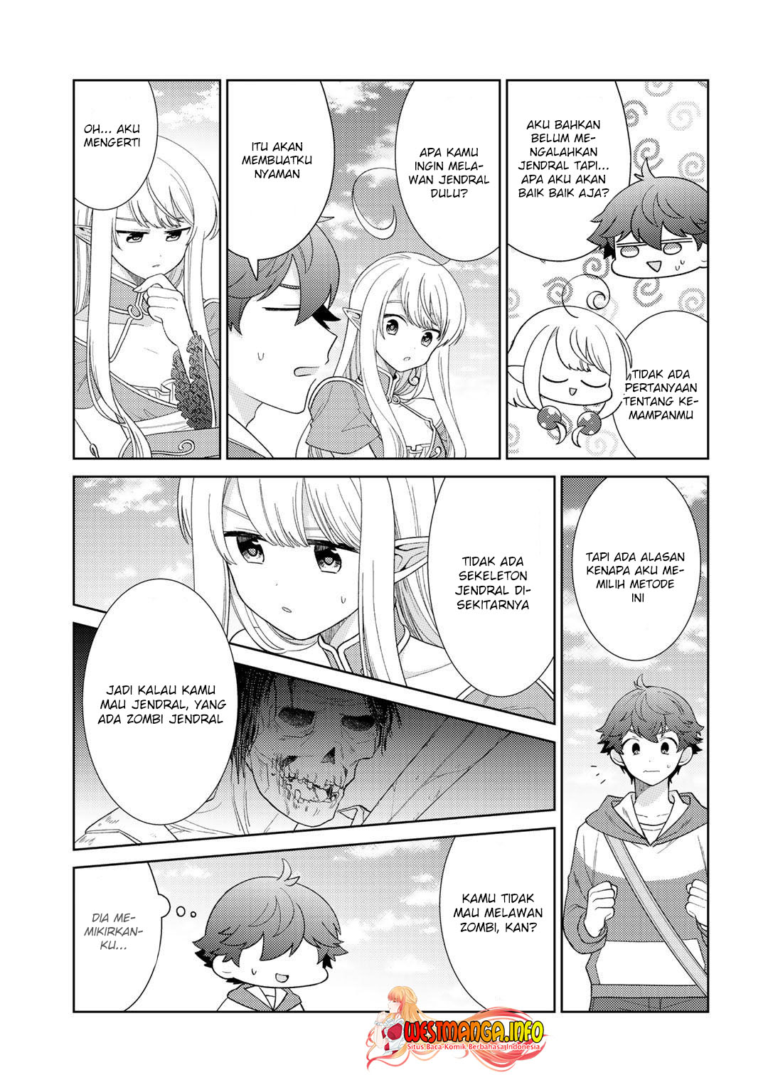 Seirei-tachi no Rakuen to Risou no Isekai Seikatsu chapter 24