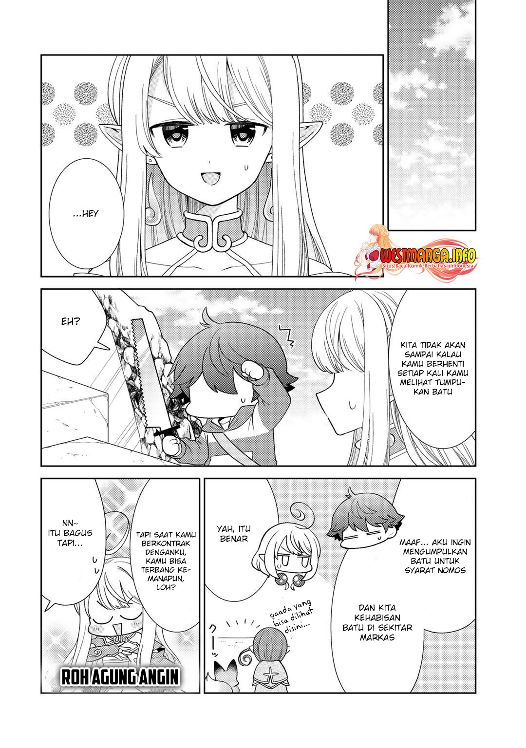 Seirei-tachi no Rakuen to Risou no Isekai Seikatsu chapter 24