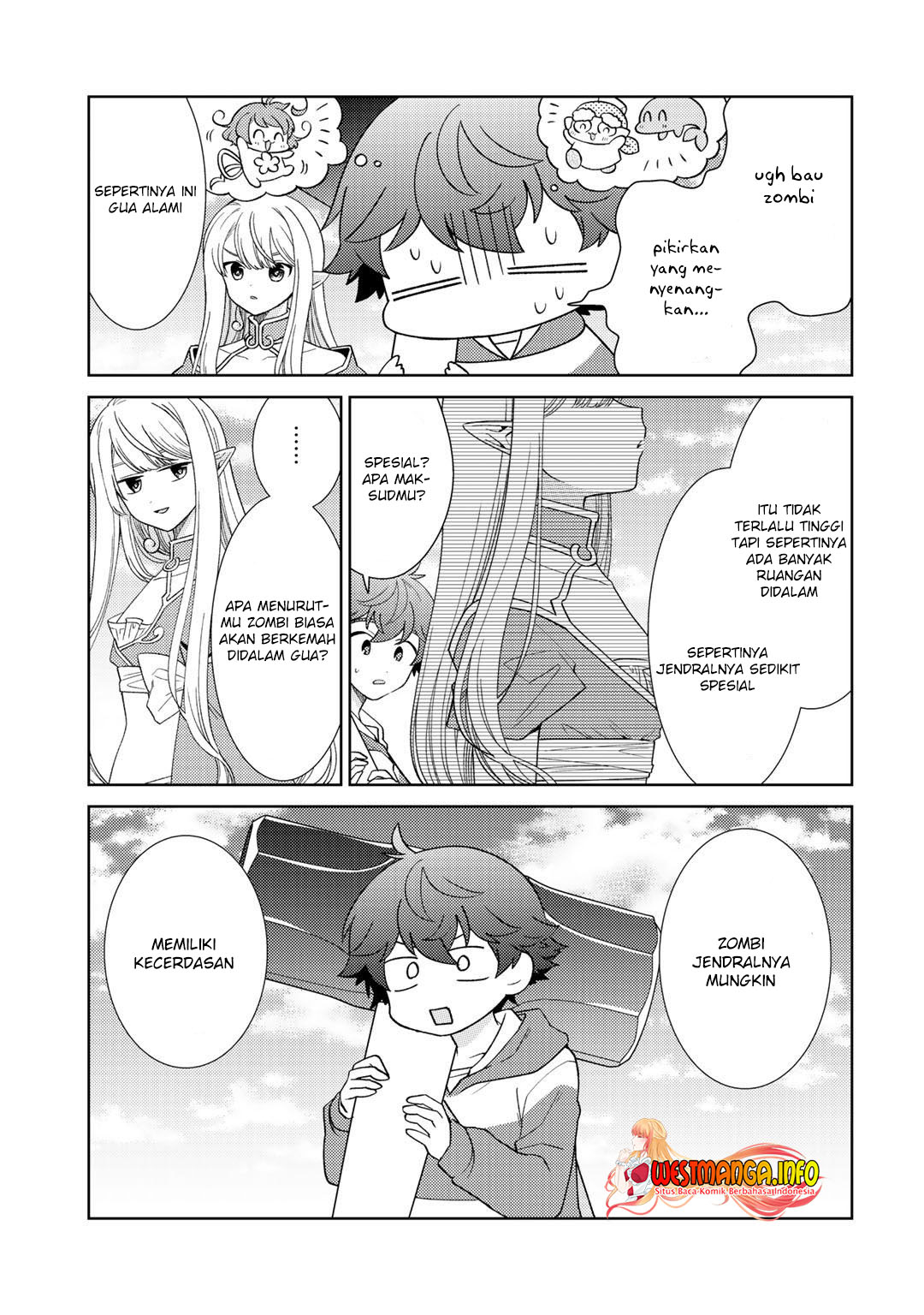 Seirei-tachi no Rakuen to Risou no Isekai Seikatsu chapter 24