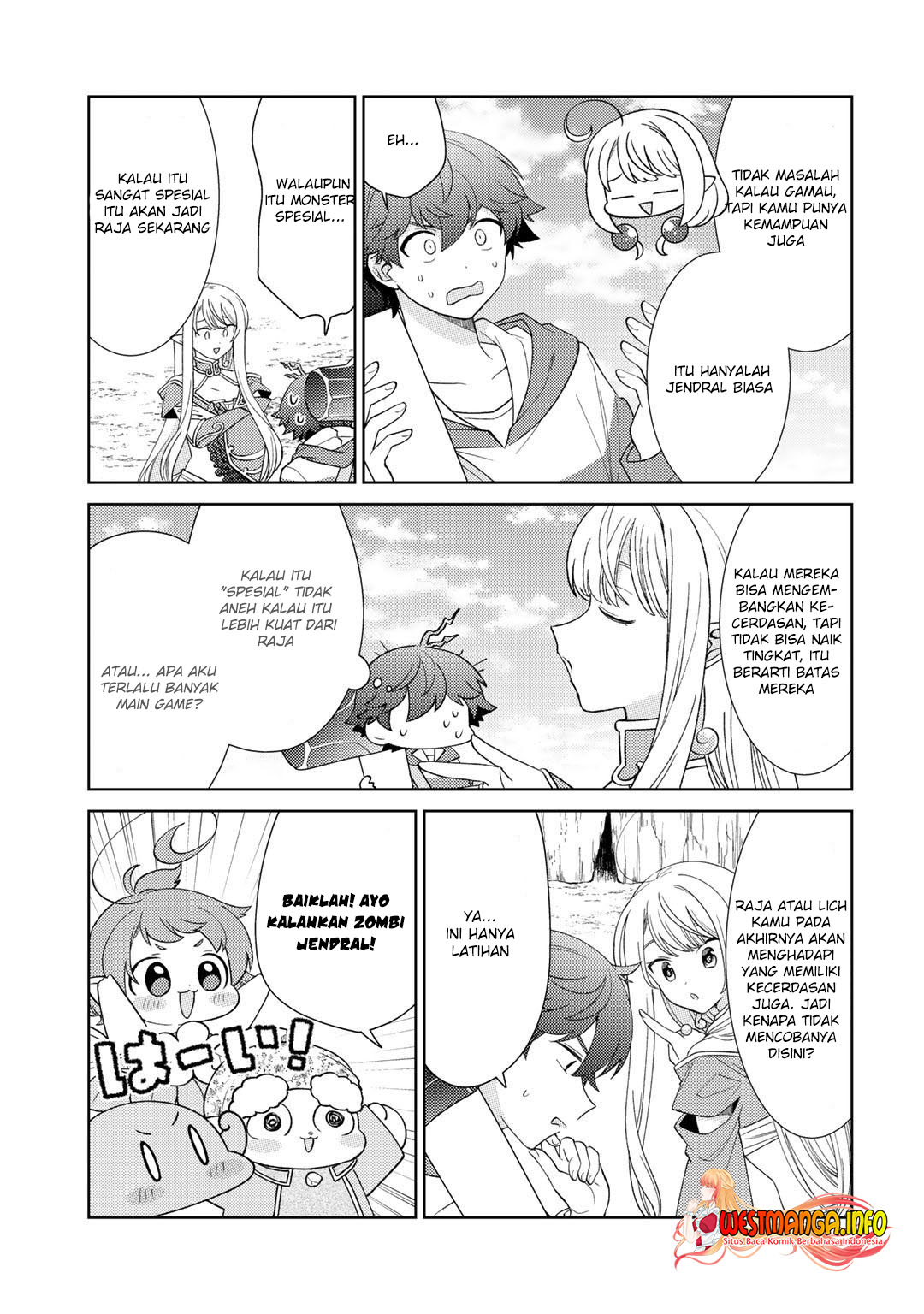 Seirei-tachi no Rakuen to Risou no Isekai Seikatsu chapter 24