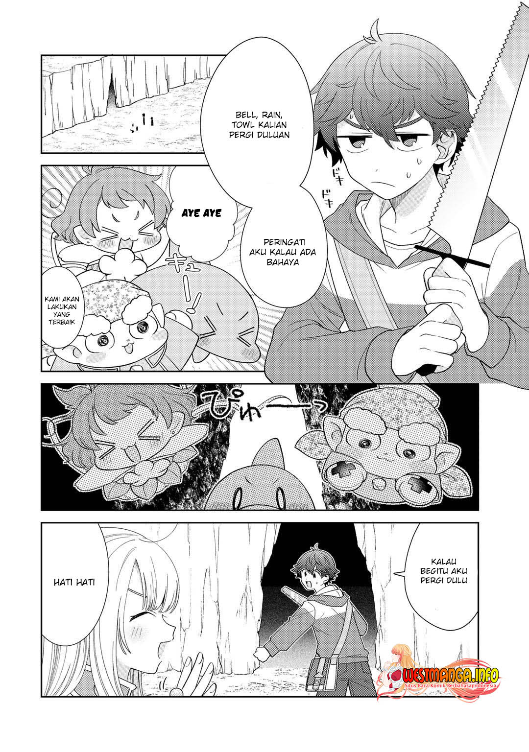 Seirei-tachi no Rakuen to Risou no Isekai Seikatsu chapter 24