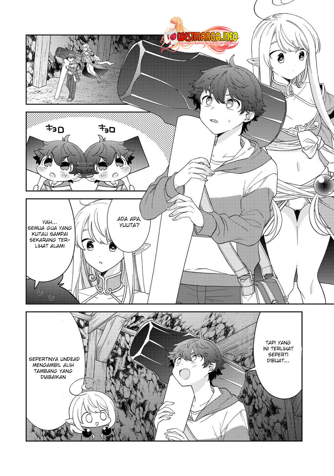 Seirei-tachi no Rakuen to Risou no Isekai Seikatsu chapter 28