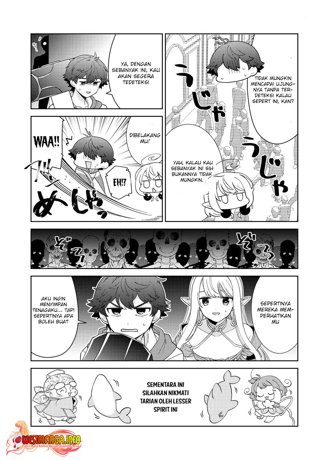 Seirei-tachi no Rakuen to Risou no Isekai Seikatsu chapter 28