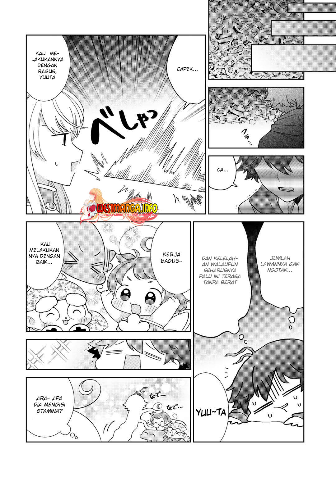 Seirei-tachi no Rakuen to Risou no Isekai Seikatsu chapter 28